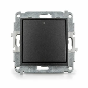 Mechanizm łącznika dwubiegunowego Karlik MINI grafitowy 11MWP-9