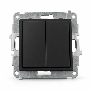 Łącznik świecznikowy Karlik MINI czarny mat 12MWP-2