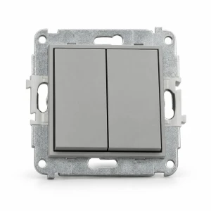Mechanizm łącznika świecznikowego  Karlik MINI szary mat 27MWP-2