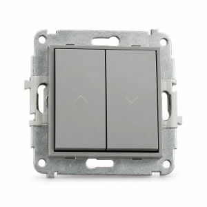 Mechanizm łącznika zwierny żaluzjowego Karlik MINI szary mat 27MWP-8
