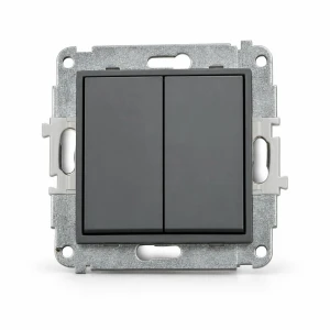 Mechanizm łącznika świecznikowego  Karlik MINI grafitowy mat 28MWP-2