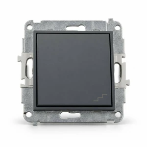 Mechanizm łącznika schodowego Karlik MINI grafitowy mat 28MWP-3