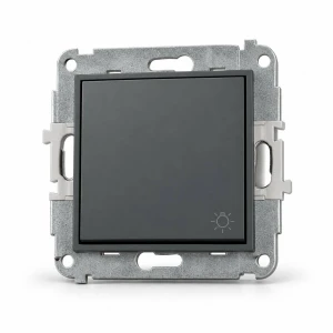 Mechanizm łącznika zwierny światło Karlik MINI grafitowy mat 28MWP-5