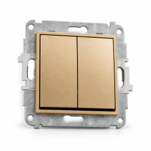 Mechanizm łącznika świecznikowego  Karlik MINI złoty 29MWP-2