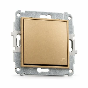 Mechanizm łącznika schodowego Karlik MINI złoty 29MWP-3