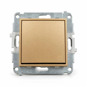 Mechanizm łącznika zwierny światło Karlik MINI złoty 29MWP-5