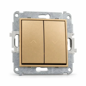Mechanizm łącznika żaluzjowego z podtrzymaniem Karlik MINI złoty 29MWP-88