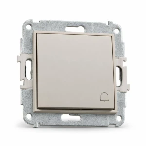 Mechanizm łącznika zwierny dzwonek  Karlik MINI taupe 60MWP-4