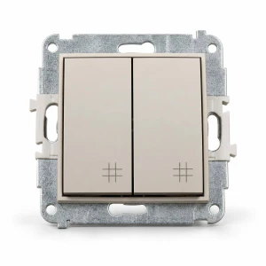 Mechanizm łącznika podwójnego krzyżowego Karlik MINI taupe 60MWP-66