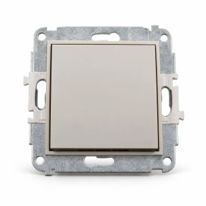 Łącznik zwierny jednobiegunowy Karlik MINI taupe 60MWP-4.1