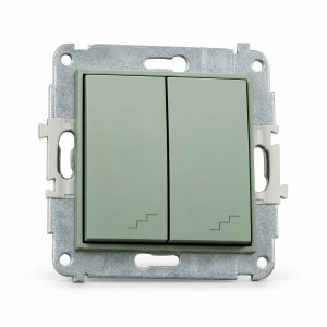 Mechanizm łącznika podwójnego schodowego Karlik MINI szałwiowy 61MWP-33