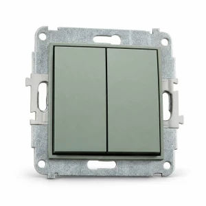 Mechanizm łącznika zwiernego żaluzjowego (dwa klawisze bez piktogramów) Karlik MINI szałwiowy 61MWP-8.1