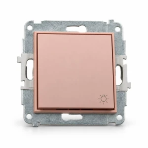 Mechanizm łącznika zwierny światło Karlik MINI łososiowy 62MWP-5