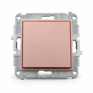 Mechanizm łącznika krzyżowego (jeden klawisz bez piktogramu) Karlik MINI łososiowy 62MWP-6.1