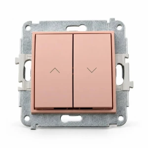 Mechanizm łącznika zwiernego żaluzjowego Karlik MINI łososiowy 62MWP-8