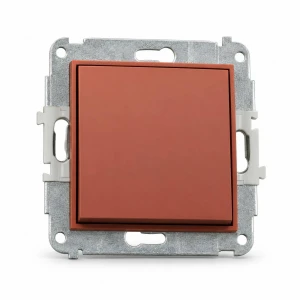 Łącznik jednobiegunowy Karlik MINI terakota 63MWP-1