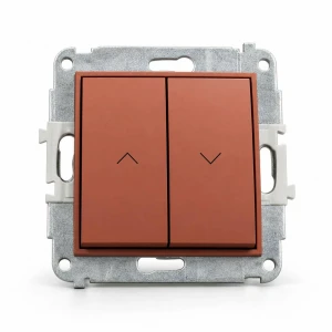 Mechanizm łącznika zwiernego żaluzjowego Karlik MINI terakota 63MWP-8