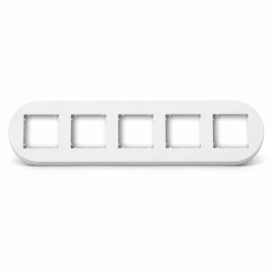 Ramka okrągła 5x Karlik MINI biały MRTO-5
