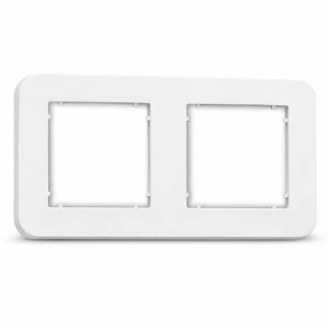 Ramka podwójna Karlik MINI biały MRTZ-2