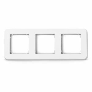 Ramka potrójna Karlik MINI biały mat 25MRTZ-3