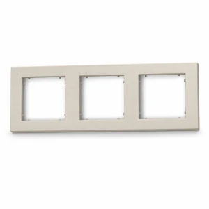 Ramka potrójna Karlik MINI taupe 60MR-3