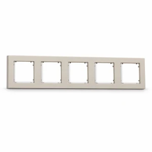 Ramka pięciokrotna Karlik MINI taupe 60MR-5