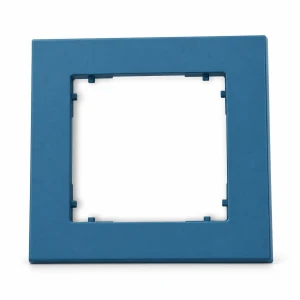Ramka uniwersalna pojedyncza kwadratowa z tworzywa Karlik MINI navy blue 64MR-1