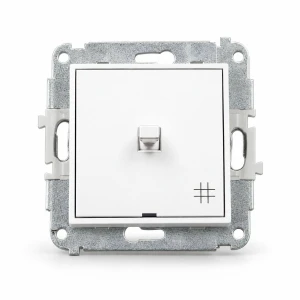 Mechanizm łącznika krzyżowego w stylu amerykańskim Karlik MINI biały MWPUS-6