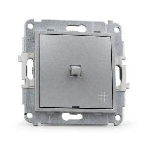 Mechanizm łącznika krzyżowego w stylu amerykańskim Karlik MINI srebrny metalik 7MWPUS-6