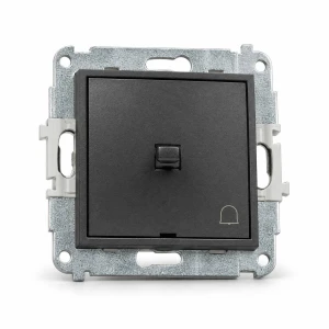 Mechanizm łącznika zwierny dzwonek w stylu amerykańskim Karlik MINI grafitowy 11MWPUS-4