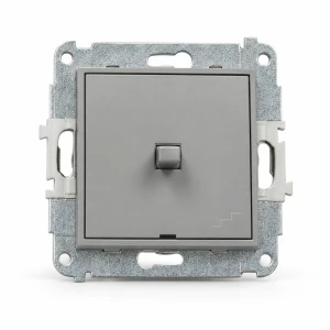 Mechanizm łącznika schodowego w stylu amerykańskim Karlik MINI szary mat 27MWPUS-3