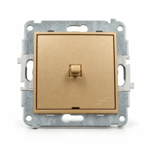 Mechanizm łącznika schodowego w stylu amerykańskim Karlik MINI złoty 29MWPUS-3