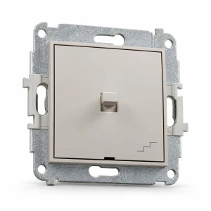 Mechanizm łącznika schodowego w stylu amerykańskim Karlik MINI taupe 60MWPUS-3