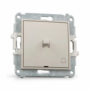 Mechanizm łącznika zwierny dzwonek w stylu amerykańskim Karlik MINI taupe 60MWPUS-4