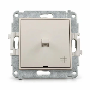 Mechanizm łącznika krzyżowego w stylu amerykańskim Karlik MINI taupe 60MWPUS-6