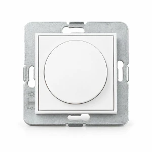 Mechanizm elektronicznego regulatora oświetlenia przyciskowo-obrotowego Karlik MINI biały MRO-1