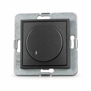 Mechanizm elektronicznego regulatora oświetlenia przyciskowo-obrotowego Karlik MINI grafitowy 11MRO-1