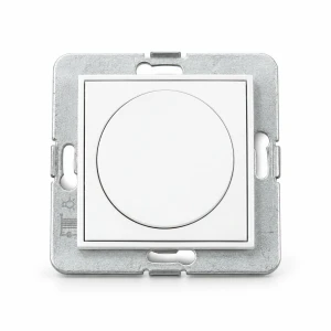 Mechanizm elektronicznego regulatora oświetlenia przyciskowo-obrotowego Karlik MINI biały mat 25MRO-1