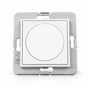 Mechanizm elektronicznego regulatora oświetlenia przyciskowo-obrotowego do lamp LED Karlik MINI biały mat 25MRO-2
