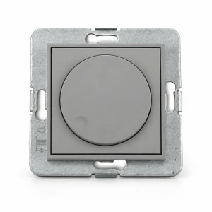 Mechanizm elektronicznego regulatora oświetlenia przyciskowo-obrotowego do lamp LED Karlik MINI szary mat 27MRO-2