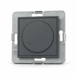 Mechanizm elektronicznego regulatora oświetlenia przyciskowo-obrotowego Karlik MINI grafitowy mat 28MRO-1
