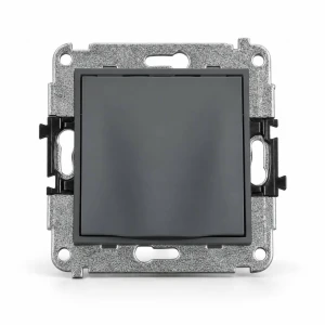Mechanizm wypustu kablowego Karlik MINI grafitowy mat 28MWPK