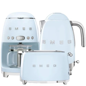 Zestaw Smeg - DCF02PBEU + KLF03PBEU + TSF01PBEU