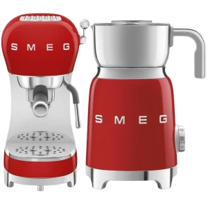 Zestaw Smeg - ECF02RDEU + MFF11RDEU