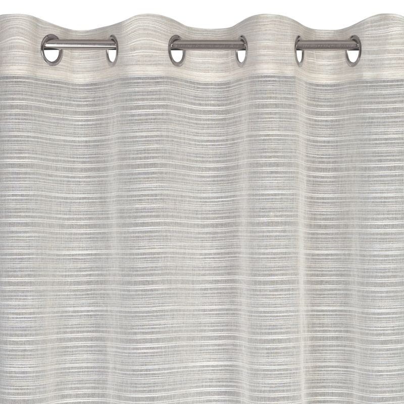 FIRANA NA PRZELOTKACH DESZCZYK 140X250 CM BEŻOWY