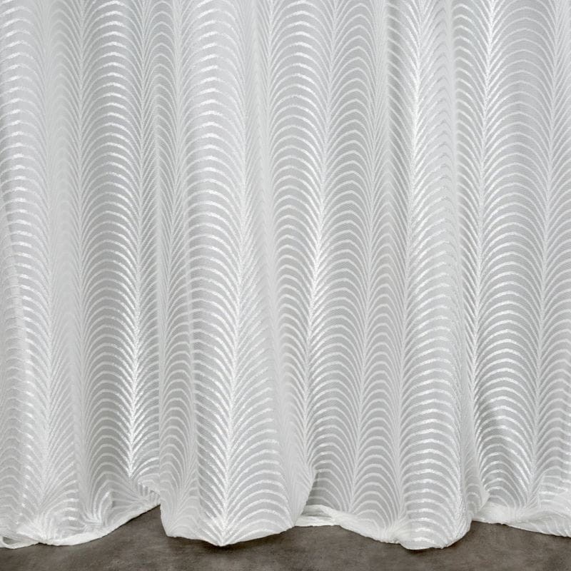 ZASŁONA WELUR VELVET PRZELOTKACH 140X250 CM BIAŁA