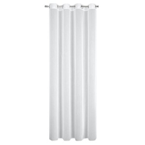Firana FIRANKA biała gładka elegancka 140X260 koła