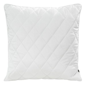 POSZEWKA PIKOWANA WELUR VELVET 50X50 CM BIAŁA