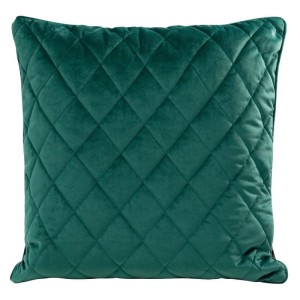 POSZEWKA PIKOWANA WELUR VELVET 50X50 TURKUSOWA