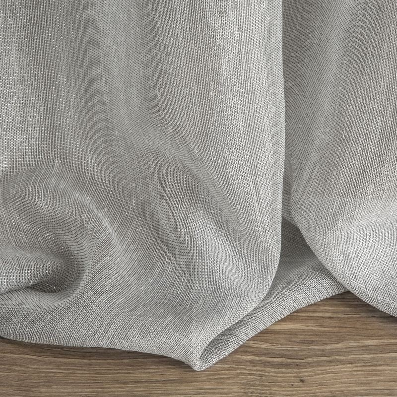 Firana Gotowa Elicia 140X250Cm Szary - Przelotki